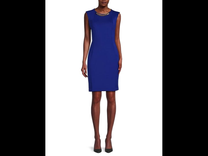 calvin-klein-womens-embellished-dress-ultramarine-size-13