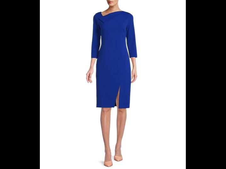 calvin-klein-womens-foldover-neck-front-slit-sheath-dress-regatta-1
