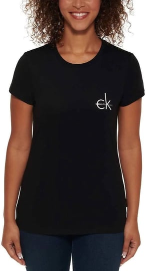 calvin-klein-womens-logo-tee-m-black-1