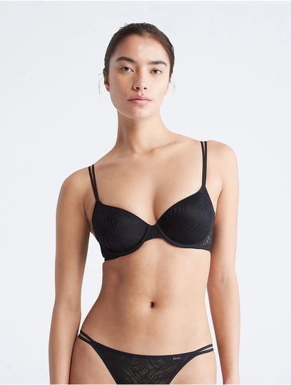 calvin-klein-womens-sheer-marquisette-lace-lightly-lined-demi-bra-qf6875-black-size-32c-1