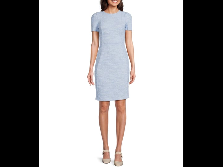 calvin-klein-womens-tweed-short-sleeve-sheath-dress-serene-multi-size-15