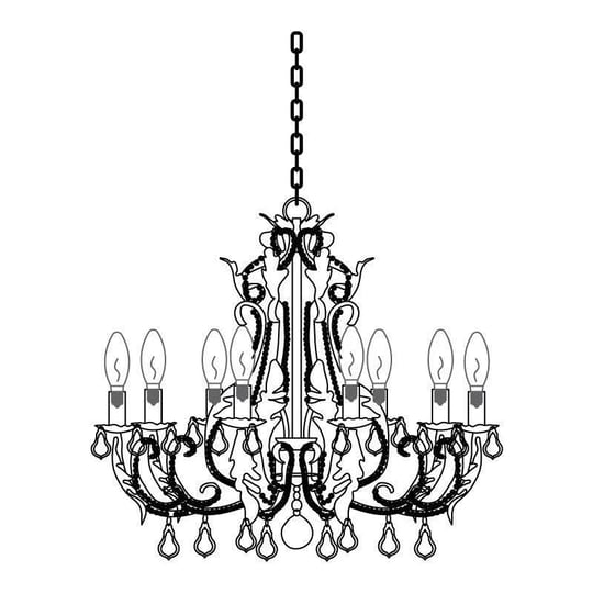 candle-holder-chandelier-8-heads---26-5-x-h-29-5-dia-70cm-x-h-75cm-white-1