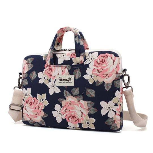 canvaslife-white-rose-patten-waterproof-laptop-shoulder-messenger-bag-case-sleeve-for-14-inch-15-inc-1