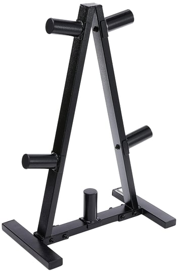 cap-barbell-rk-2bb-a-frame-olympic-plate-rack-black-1