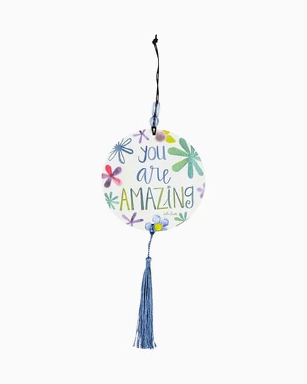 car-air-freshener-you-are-amazing-w-beads-tassel-ocean-1