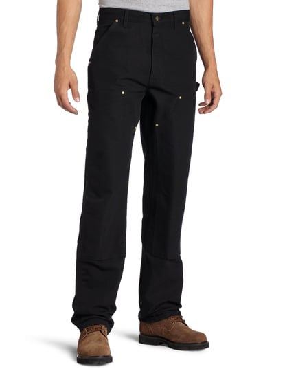 carhartt-firm-duck-double-front-work-dungaree-pants-mens-black-1