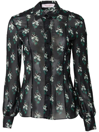 carolina-herrera-floral-print-sheer-shirt-black-1