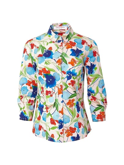 carolina-herrera-womens-floral-cotton-shirt-blush-multi-size-1