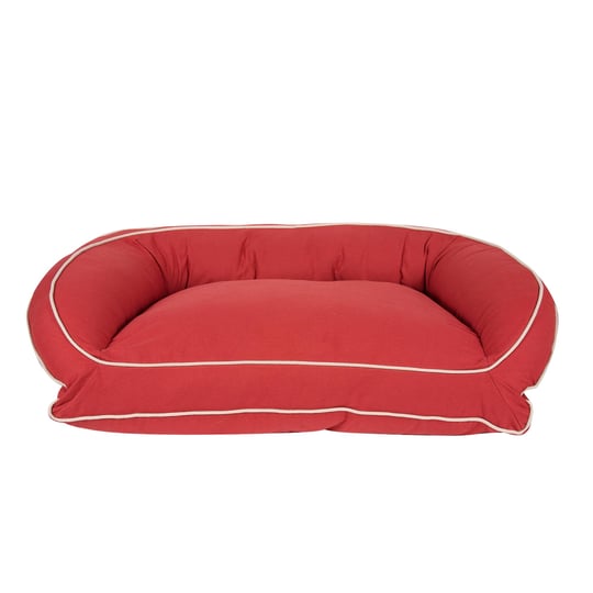 carolina-pet-company-small-medium-barn-red-classic-canvas-bolster-bed-with-orthopedic-foam-1
