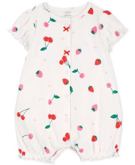 carters-baby-girls-cherry-snap-up-romper-white-size-9-months-1