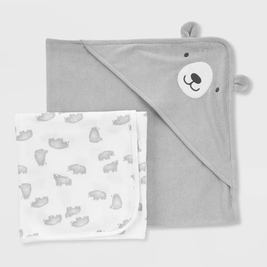 carters-just-one-you-baby-bear-hooded-bath-towel-gray-1