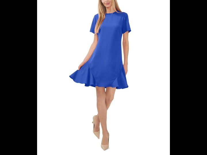 cece-ruffle-godet-shift-dress-in-deep-royal-blue-at-nordstrom-size-7