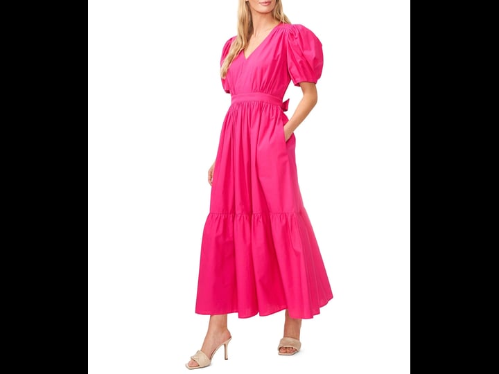 cece-v-neck-puff-sleeve-maxi-dress-1