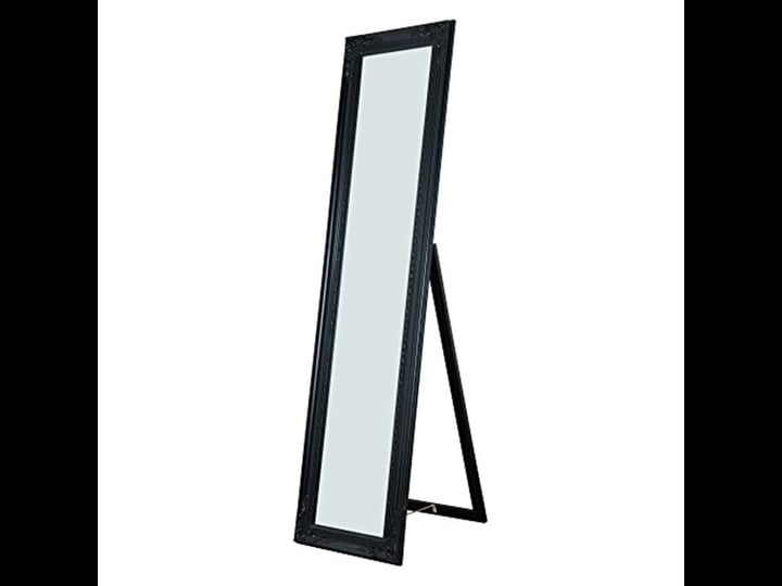 cecilia-full-length-standing-mirror-with-decorative-design-black-1