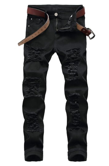 ceclead-mens-black-ripped-skinny-slim-fit-stretch-distressed-destroyed-denim-jeans-1