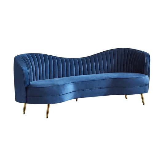 chad-84-inch-curved-bean-sofa-tufted-camelback-gold-royal-blue-velvet-1