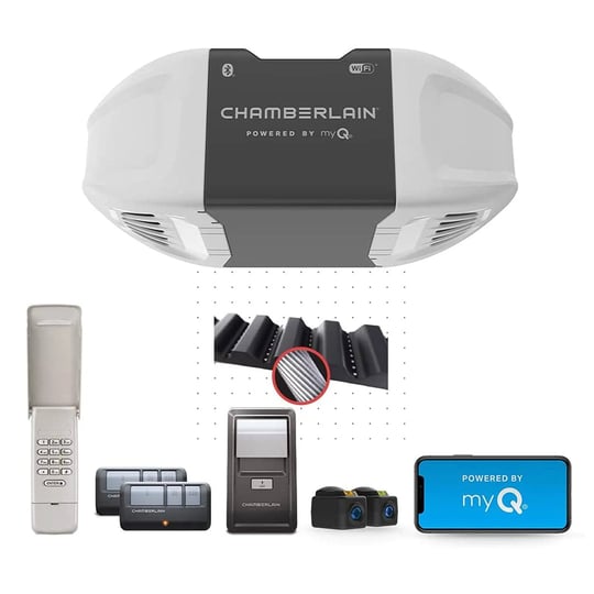 chamberlain-b2405-1-2-hp-smartphone-controlled-belt-drive-garage-door-opener-1