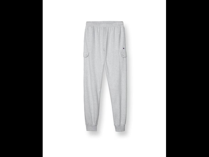 champion-mens-big-tall-fleece-cargo-sweatpants-gray-1