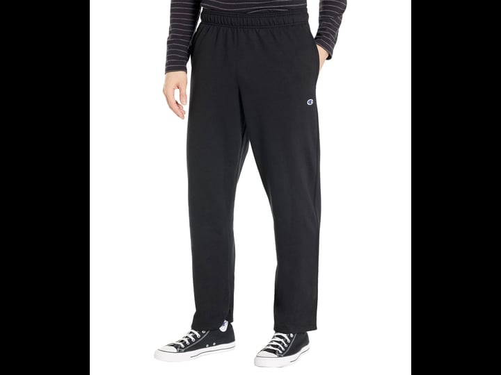 champion-mens-powerblend-fleece-open-bottom-pants-black-1