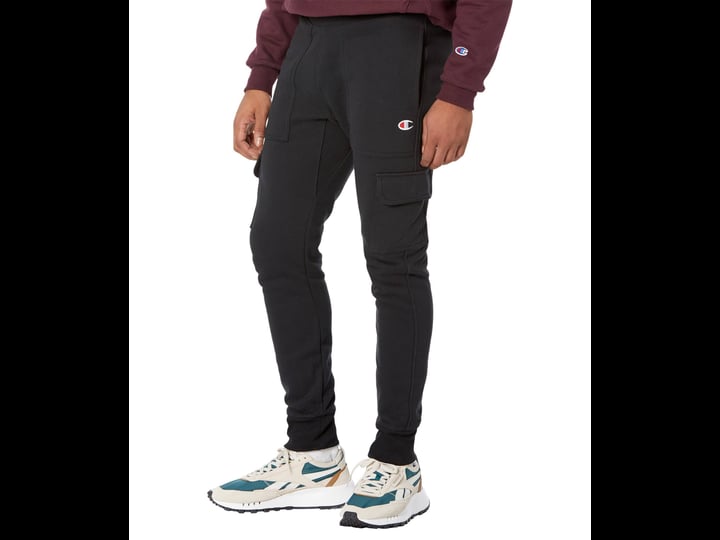 champion-mens-reverse-weave-cargo-sweatpants-black-1