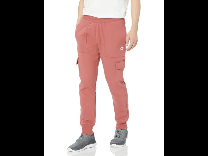 champion-mens-reverse-weave-cargo-sweatpants-red-1