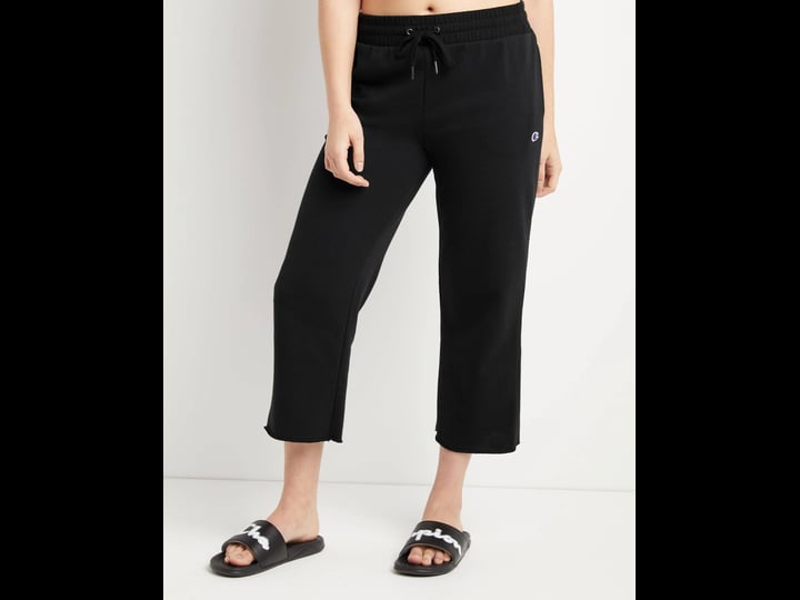 champion-womens-campus-french-terry-crop-wide-leg-pant-m3273-black-1