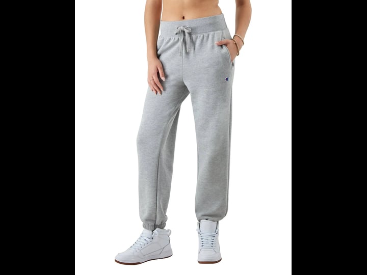 champion-womens-classic-powerblend-joggers-oxford-gray-size-l-1