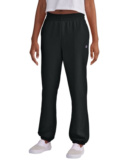 champion-womens-powerblend-fleece-boyfriend-sweatpants-black-1