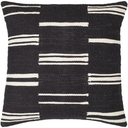 chanterelle-cotton-throw-square-size-20-x-20-color-black-white-fill-material-pillow-cover-only-no-in-1