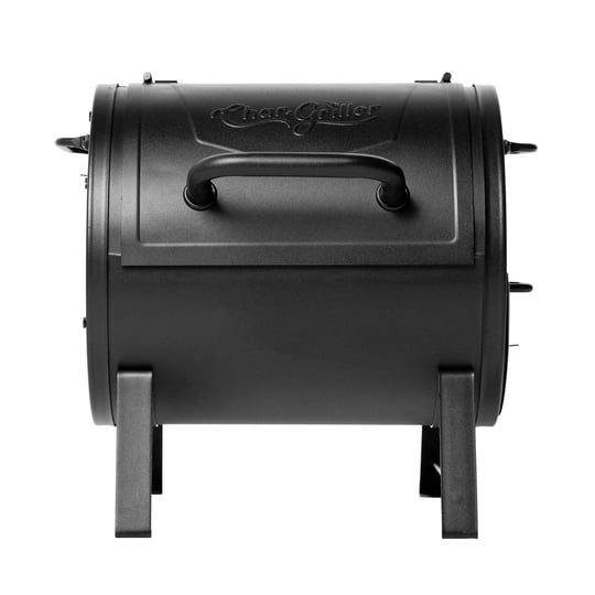 char-griller-portable-charcoal-grill-and-side-fire-box-17-in-w-black-barrel-charcoal-grill-52425
