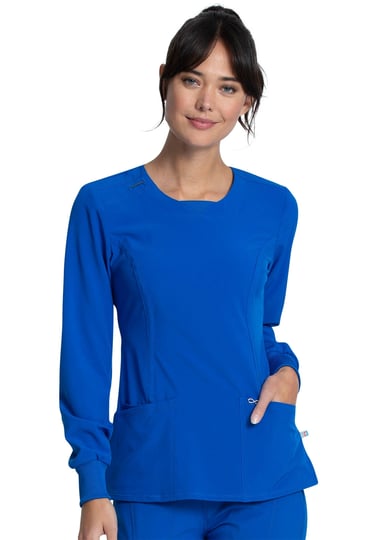 cherokee-ck781a-long-sleeve-v-neck-top-royal-s-1