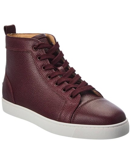 christian-louboutin-louis-leather-sneaker-40-red-1