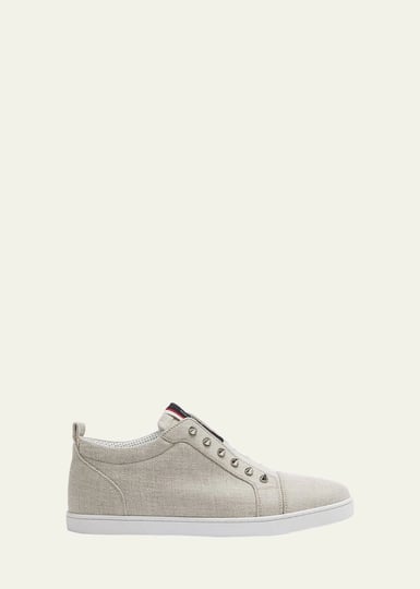 christian-louboutin-mens-f-a-v-fique-a-vontade-linen-slip-on-sneakers-albatre-mens-14d-sneakers-trai-1