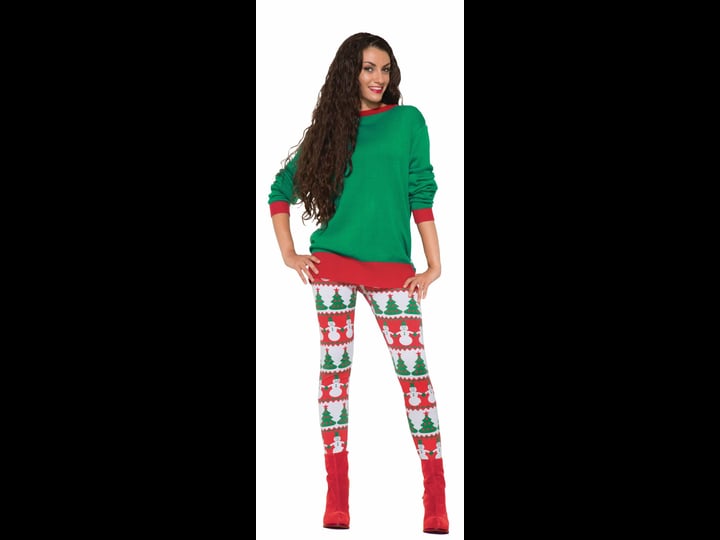 christmas-leggings-snowman-tree-1