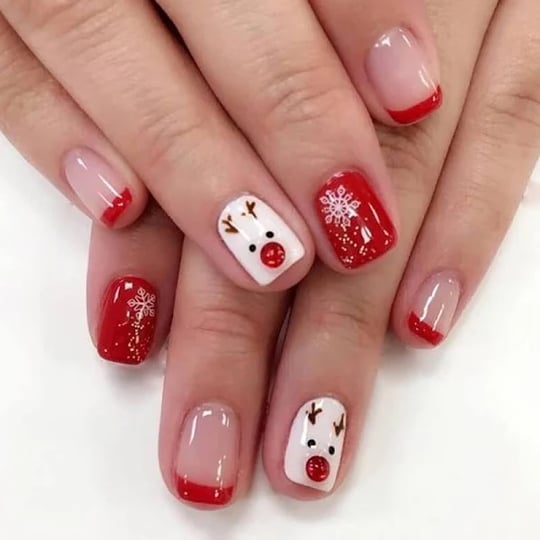 christmas-press-on-nails-short-square-fake-nails-red-french-tip-acrylic-nails-cute-elk-snowflake-ful-1