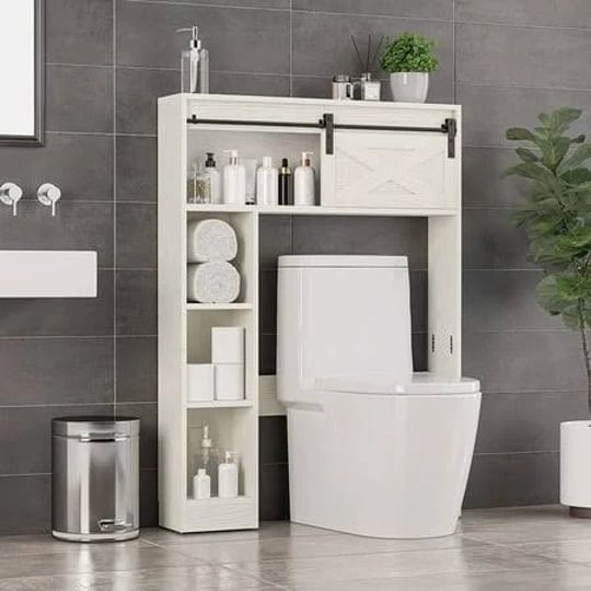 chvans-over-the-toilet-bathroom-storage-cabinet-sliding-barn-door-4-tier-freestanding-bathroom-organ-1