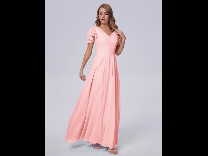 cicinia-v-neck-chiffon-bridal-party-dress-with-sleeves-blush-1