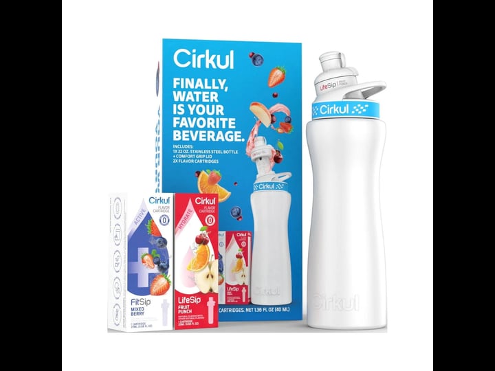 cirkul-wmt_skbundl_22pb2c-22oz-white-stainless-steel-water-bottle-starter-kit-with-blue-lid-and-2-fl-1