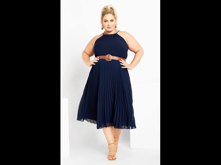 city-chic-plus-size-dress-halter-pleat-in-navy-size-22-avenue-1