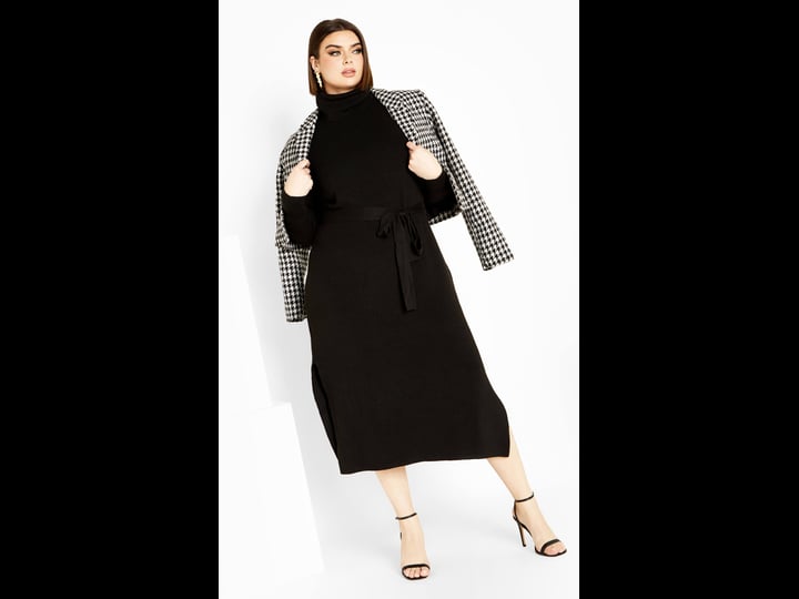 city-chic-plus-size-dress-kara-in-black-size-16-avenue-1