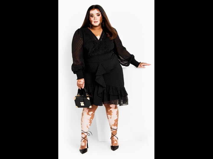 city-chic-plus-size-dress-lea-in-black-size-14-avenue-1