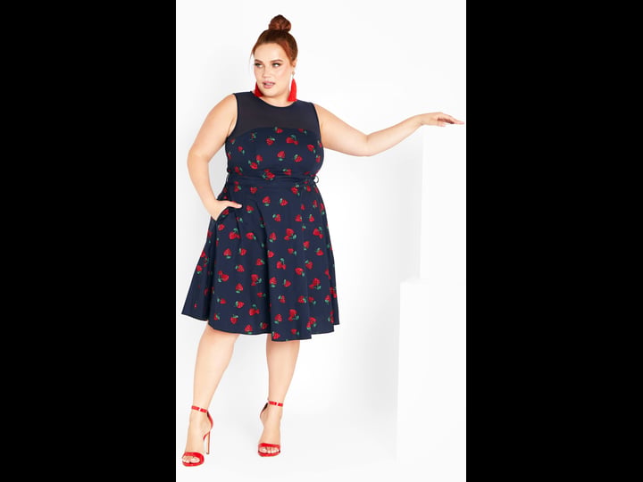 city-chic-plus-size-dress-molly-in-navy-strawberry-print-size-18-100-cotton-avenue-1