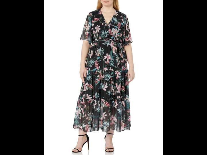 city-chic-plus-size-maxi-penny-print-dress-in-black-maya-tigerlily-size-22-avenue-1