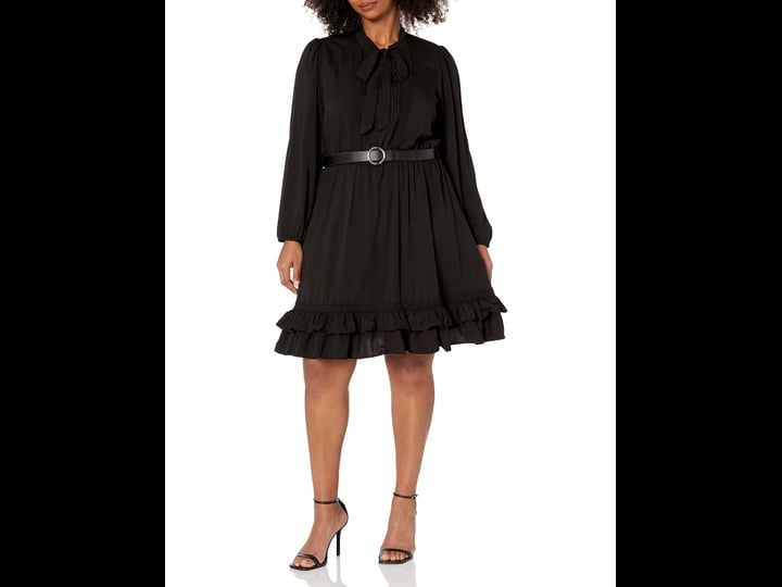 city-chic-womens-plus-size-precious-tie-dress-black-20w-1