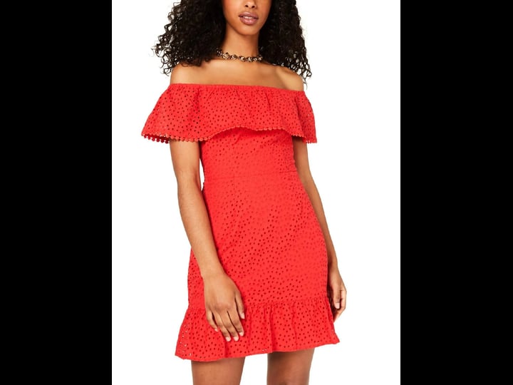 city-studio-womens-juniors-eyelet-ruffled-casual-dress-red-8