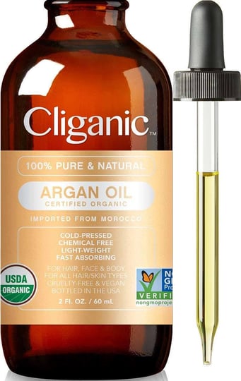 cliganic-organic-argan-oil-100-pure-for-hair-face-skin-cold-pressed-carrier-oil-1