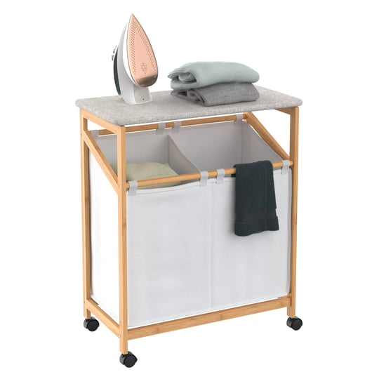 closetmaid-bamboo-2-compartment-laundry-cart-with-wheels-tan-1