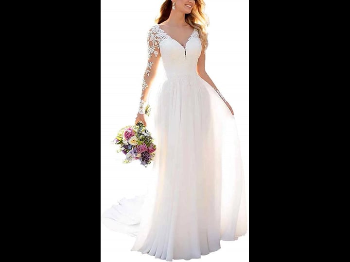 clothfun-womens-v-neck-lace-beach-wedding-dresses-for-bride-2024-long-sleeve-bridal-gowns-style9-whi-1
