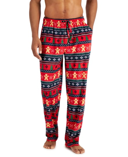 club-room-mens-printed-fleece-pajama-pants-dark-red-xl-1