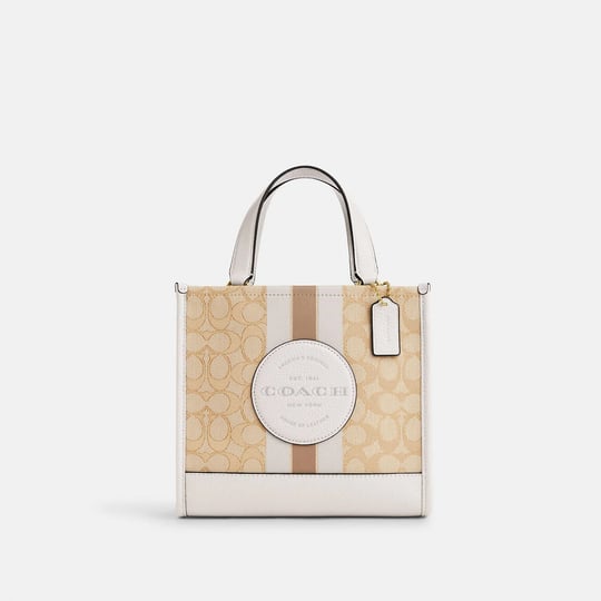 coach-outlet-dempsey-tote-22-in-signature-jacquard-with-stripe-and-coach-patch-beige-1